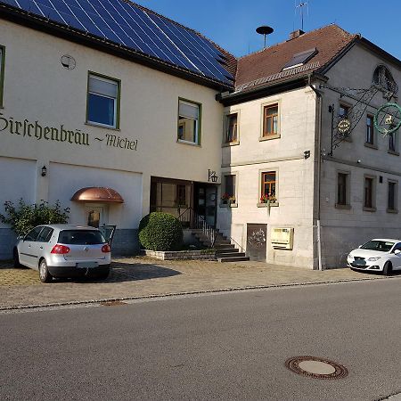 Gasthof Hirschenbraeu Michel Rauhenebrach ภายนอก รูปภาพ